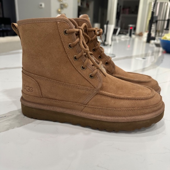 Mens UGG® Neumel Hi Boot - Chestnut Size 8 main image 6